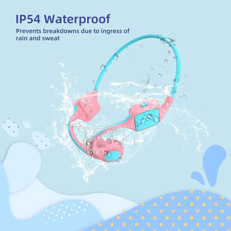 IKKO ITB-X детские наушники костной проводимости Bluetooth наушники-вкладыши для ухода за