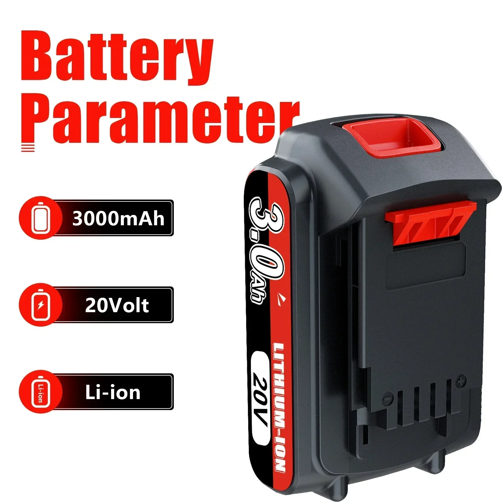 Литиевая батарея LBXR20 3000 мАч для Black&ampDecker