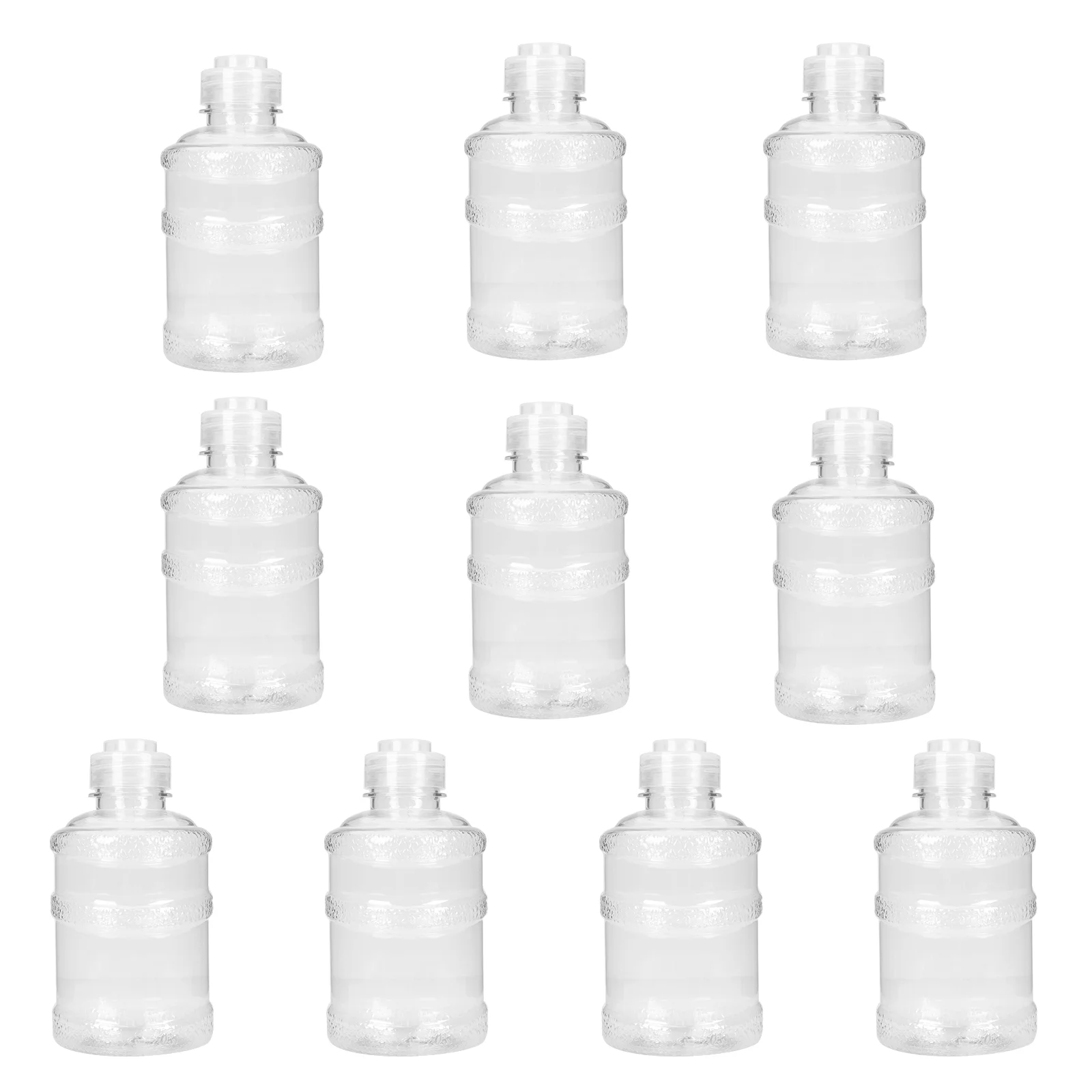 

10Pcs Home-made Bottle Milky Tea Packaging Bottles Portable Beverage Bottles