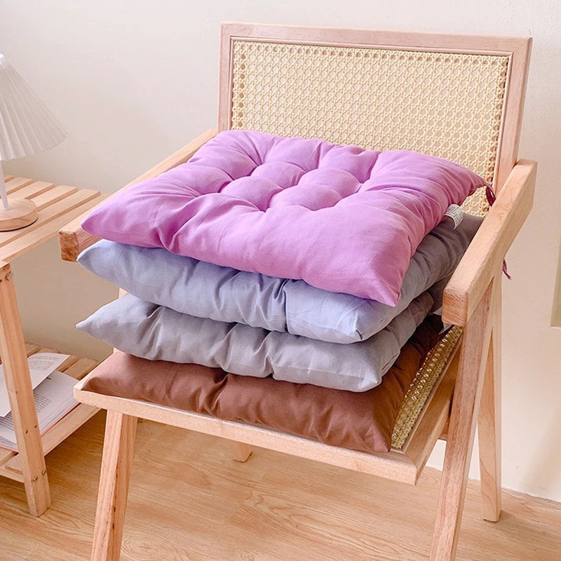 

Thicken Pillow Mats Indoor Outdoor Chair Seat Cushion Pads Garden Home Office Sofa Seat Cushions Buttocks Cushion Pads 40*40cm
