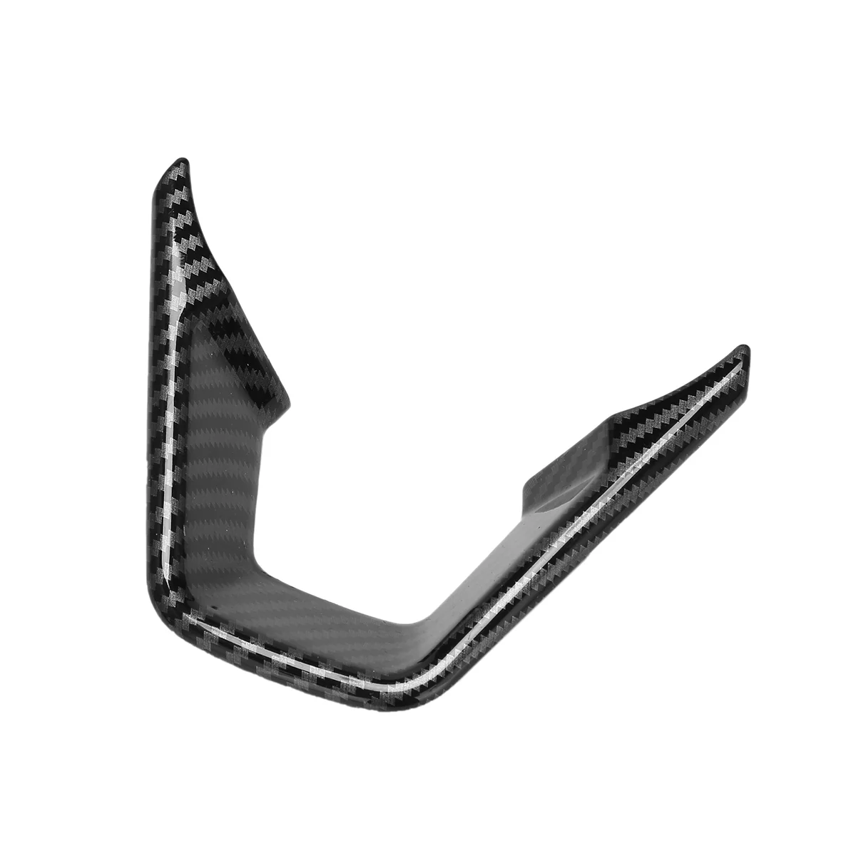 

3PCS Carbon Fiber Steering Wheel Cover Trim Steering Wheel Button for Mondeo 2013-2019