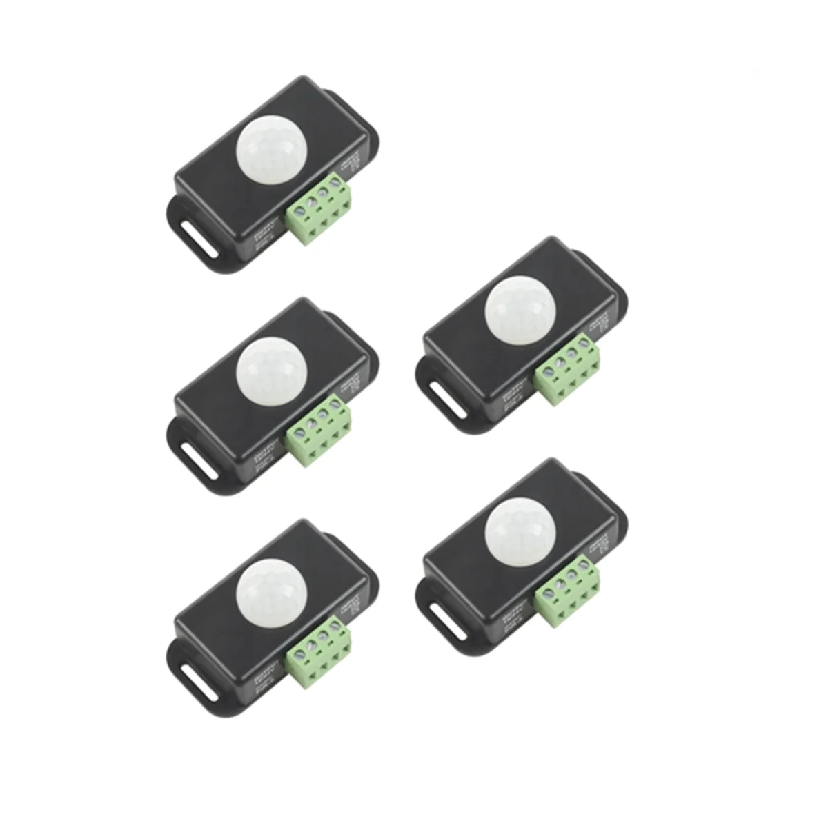 

5Pcs DC 12 24V 8A Automatic Adjustable PIR Motion Sensor Switch IR Infrared Detector Light Switch Module for
