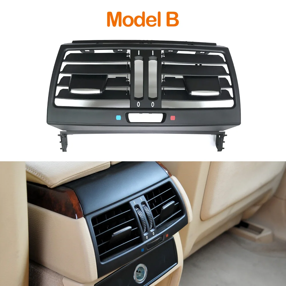 

Улучшенная задняя консоль с циркуляцией воздуха, крышка вентиляционной решетки переменного тока для BMW X5 X6 E70 E71 E72 2007-2013 64226958748