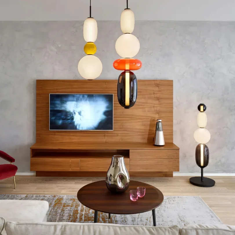 Подвесные стеклянные светильники LED