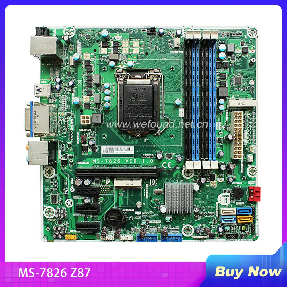 

100% рабочая материнская плата для настольного компьютера Φ Z87 LGA 1150 698749-002 717068-501 698749-001 Системная плата полностью протестирована