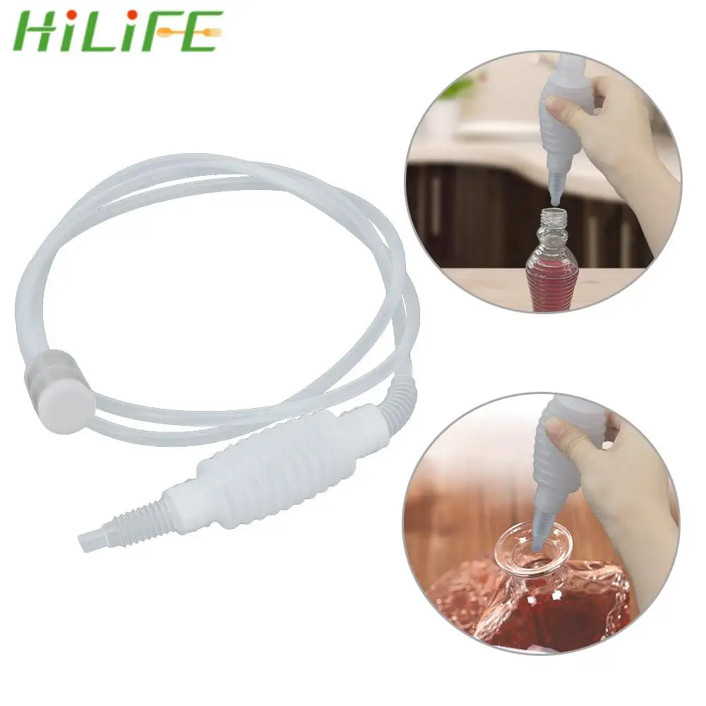 

2M Wine Beer Making Tool Food Grade Plastic Hand Hop Knead Siphon Filter Beer Chiller For Beer Homebrew Brewing Siphon Hose