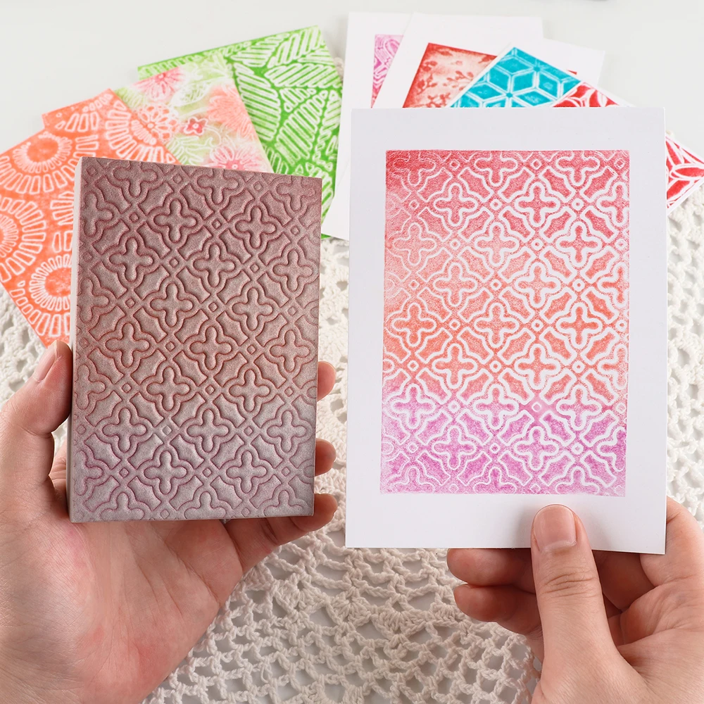 Многоразовые штамповки пены для создания обратного штампованного фона