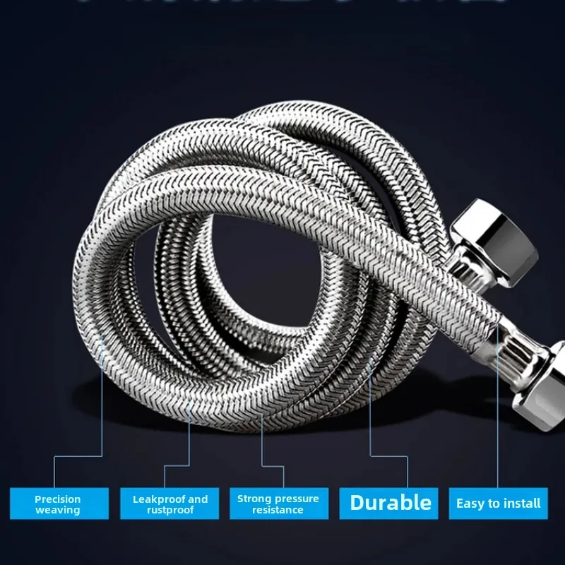 Удлинитель шланга для биде из нержавеющей стали установки Гибкий разъем