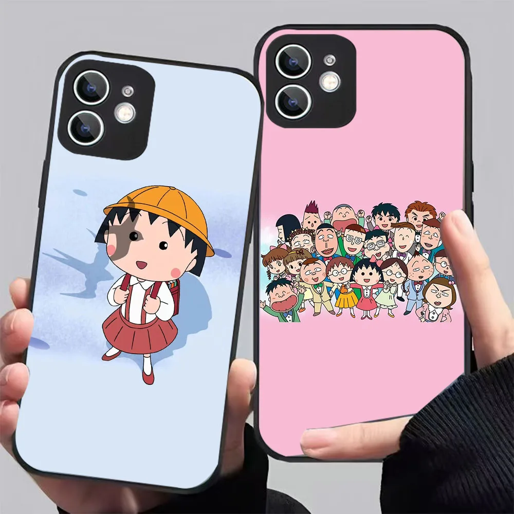 Черный силиконовый чехол для Samsung Note 10 20 S7 8 9 Plus Lite Ultra Edge Max WDA-32 Sakura Momoko