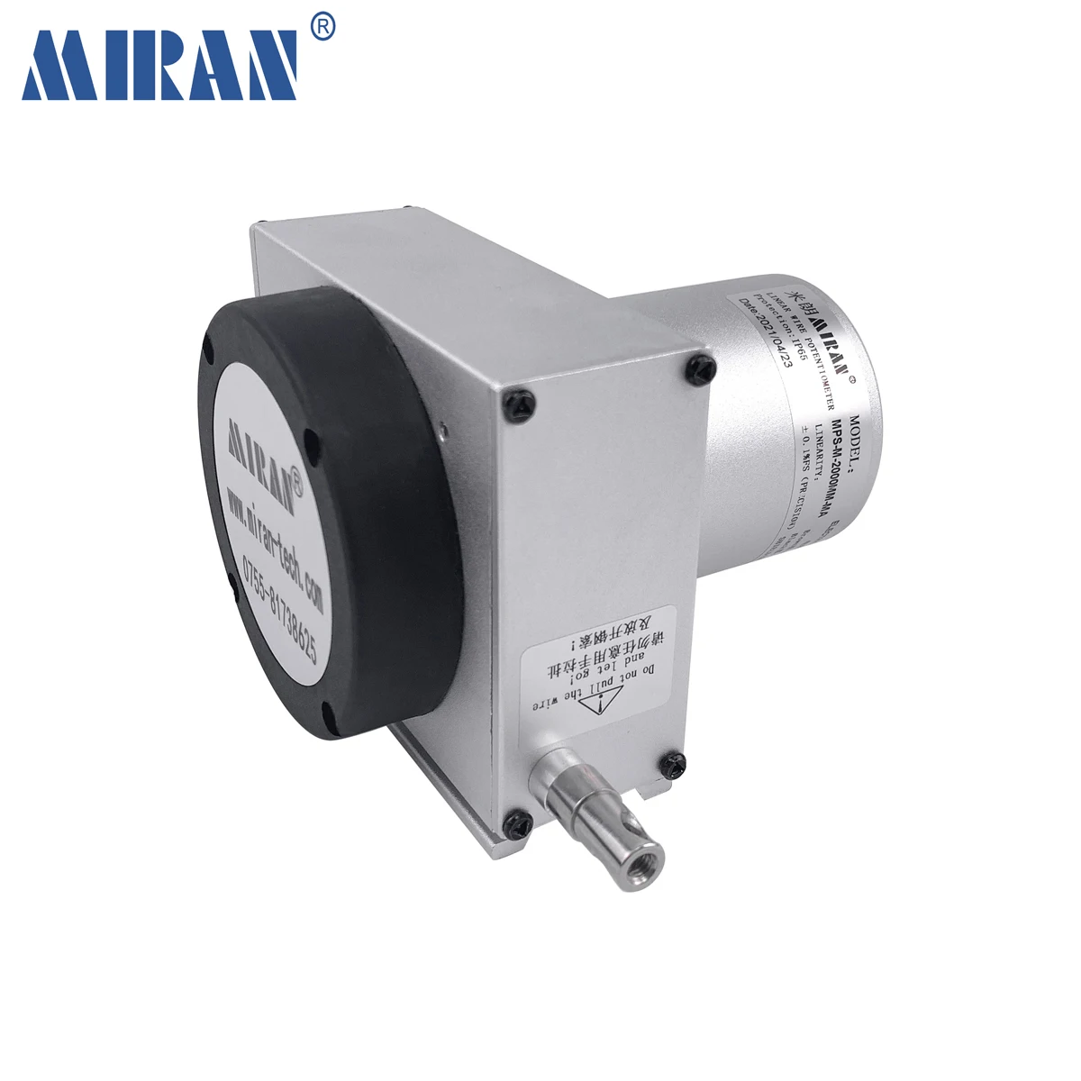 

MIRAN MPS-M-P 1500-4000mm ABZ Phase Linear Scale 2000mm Absolute Encoder Potentiometer Wire Draw Encoder Linear Position Sensor