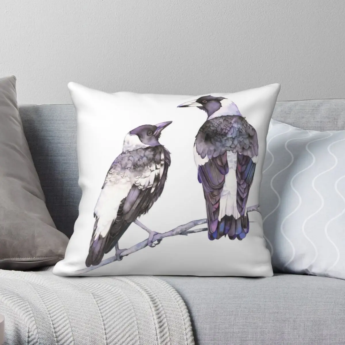 

Any Tidbits Mum Square Pillowcase Polyester Linen Velvet Pattern Zip Decor Throw Pillow Case Sofa Seater Cushion Cover