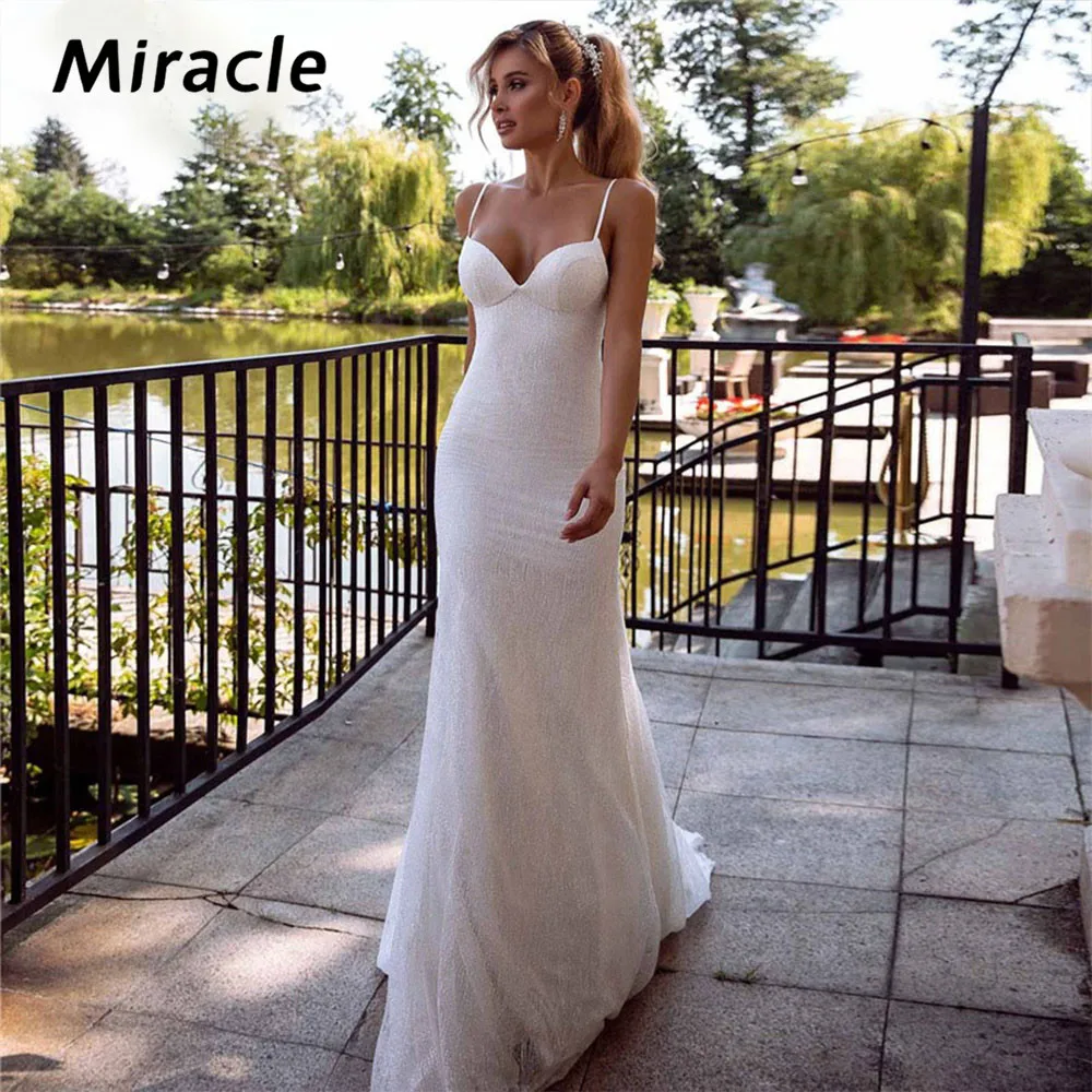 

Dignified Mermaid/Trumpet Wedding Dress Graceful Sweetheart Bridal Gown Plain Sleeveless Dresses Beautiful Vestido De Novia