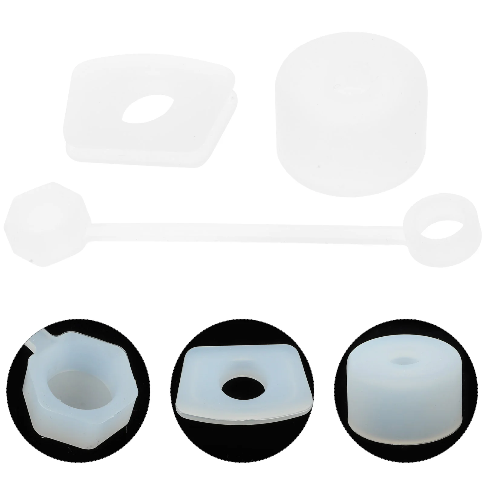 

1 Set of Drink Anti-leak Cap Drink Cover Drink Cup Plug Straw Cover Compatible for Stanley Cup 1.0 40oz