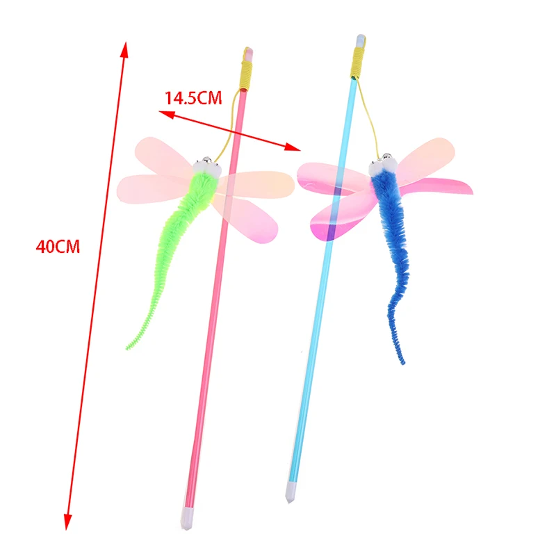 1 шт. игрушка для кошек стрекоза