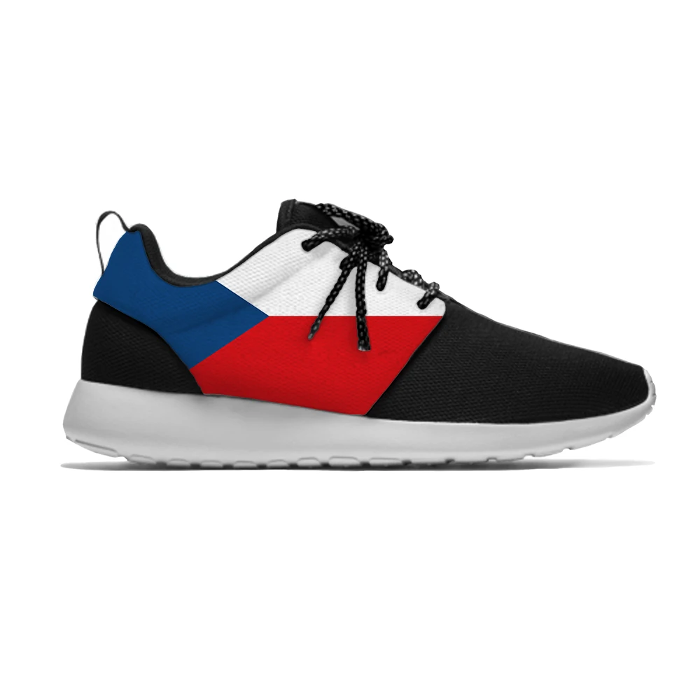 

Czech Republic National Flag Funny Fashion Classic Sport Running Shoes Casual Breathable Lightweight 3D Print Men Women Sneakers