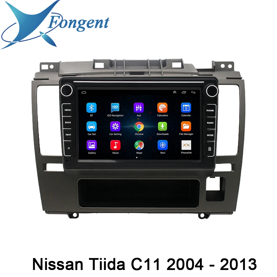 

For Nissan Tiida C11 2004 2005 2006 2007 - 2013 Car Radio Multimedia Video Player Navigation GPS Android 10 No 2din 2 din dvd