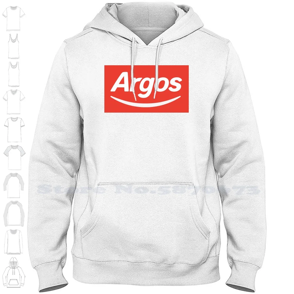 

Повседневная одежда с логотипом Argos, толстовка с графическим принтом