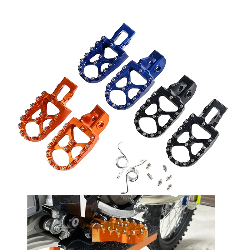 Новинка 2023 подножки для мотоцикла с ЧПУ подставки педалей KTM SX SXF EXC EXCF XC XCF 125-500