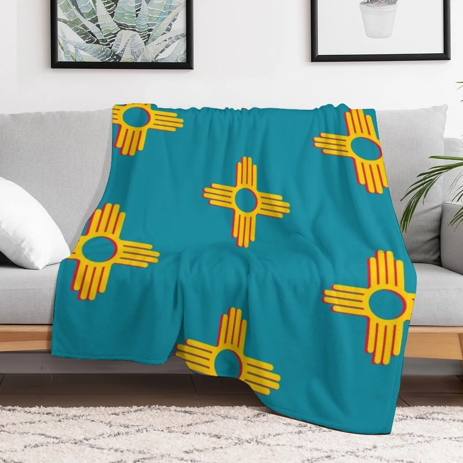 Декоративное одеяло для дивана кровати