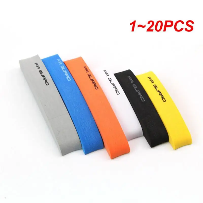 

1 ~ 20 шт. полосы для бампера двери автомобиля, защита для краев, пена EVA, Противоударная полоса, защита двери автомобиля, защита от царапин, наклейка для автомобиля