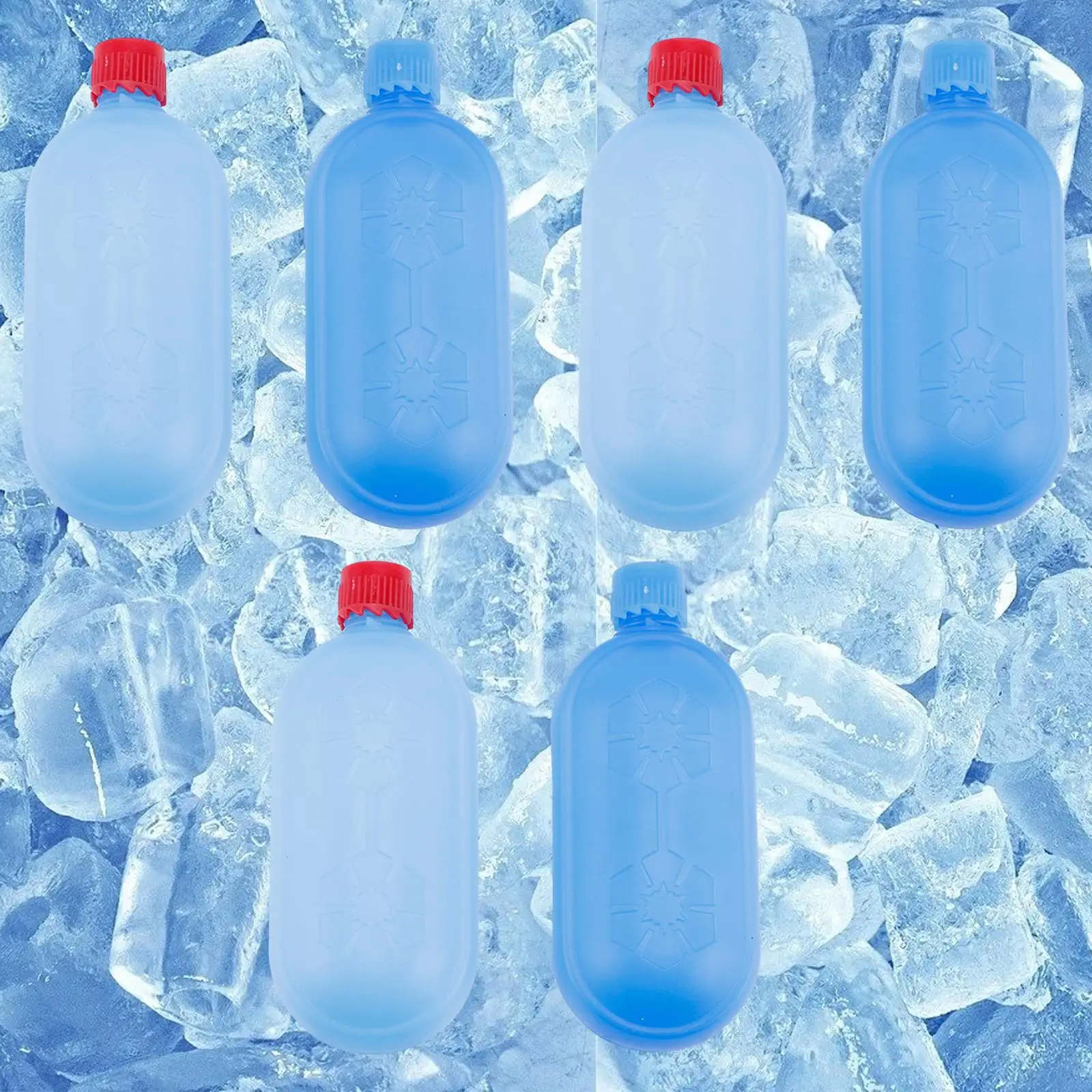 6 шт. охлаждающие блоки для льда путешествий