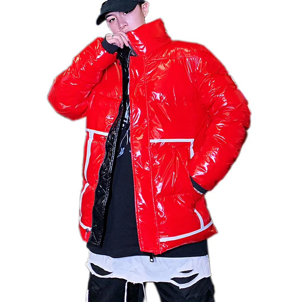 Down Coats Mens Winter Fashion Mens 90%Down Jackets And Coats Man Thick Parkas Warm Casual Outwear Bright Men's Winter Jacket