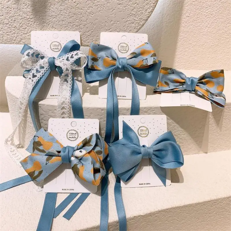 

Tassel Bowknot Hair Clips For Girls Butterfly Hair Accessories Kids Bow Hairpins Hairgrips Barrettes Girl Hair Accessori
