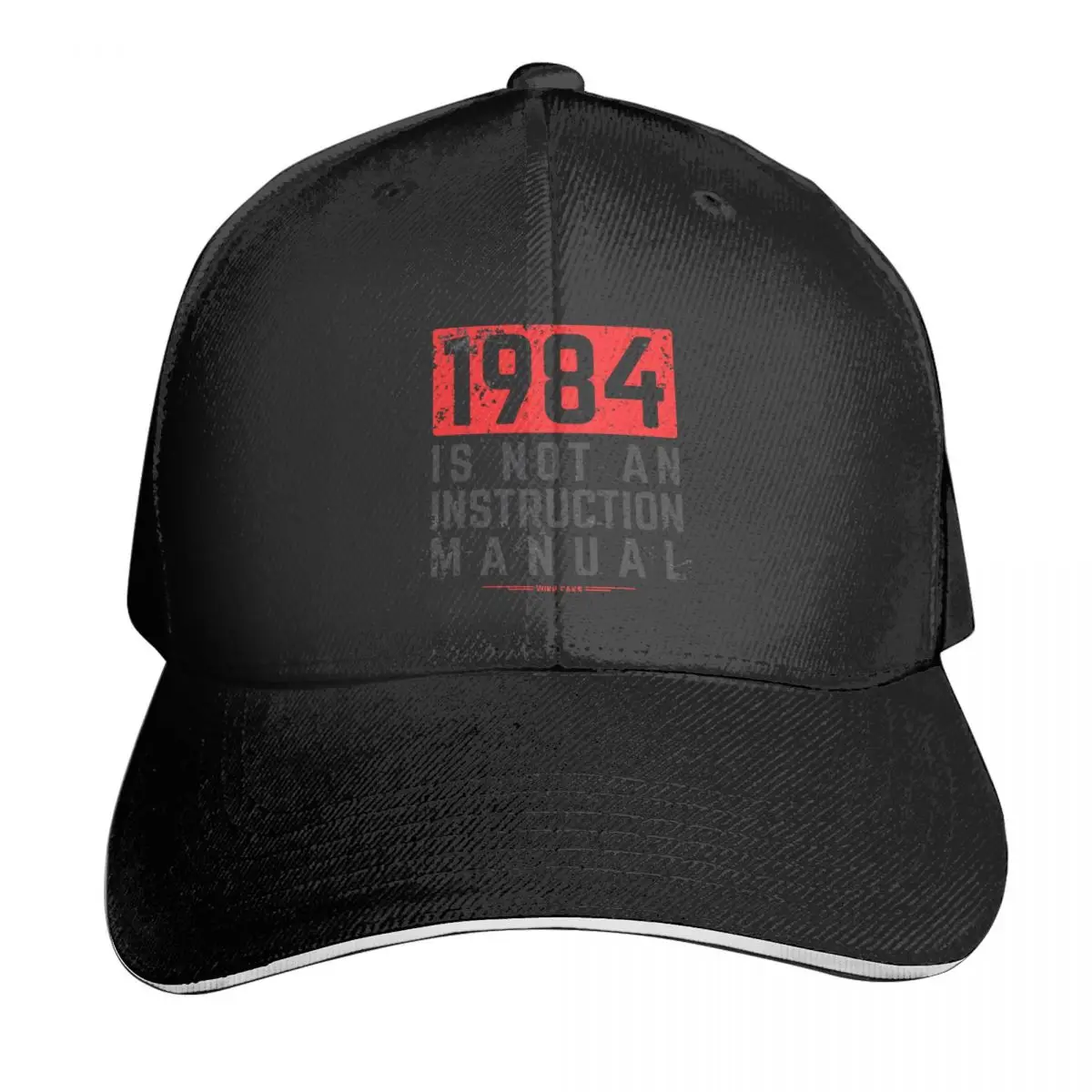

1984 Is Not An Instruction Manual Casquette, Polyester Cap Cap Personalized Wicking Birthday Gift