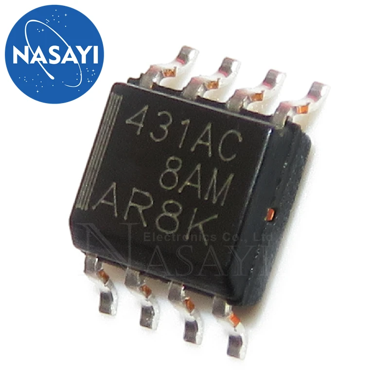 

5 шт./партия TL431ACDR TL431AC TL431 SOP-8