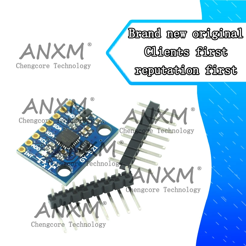 

GY-521 MPU-6050 module triaxial acceleration gyroscope 6DOF module