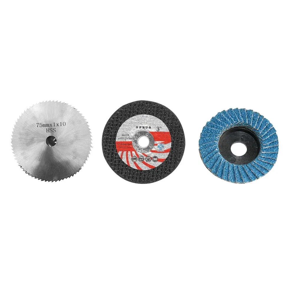 

75mm Diameter 10mm Bore Angle Grinder Attachment Cutting Polishing Disc For Ceramic Tile Wood Stone Power Tool Accessories