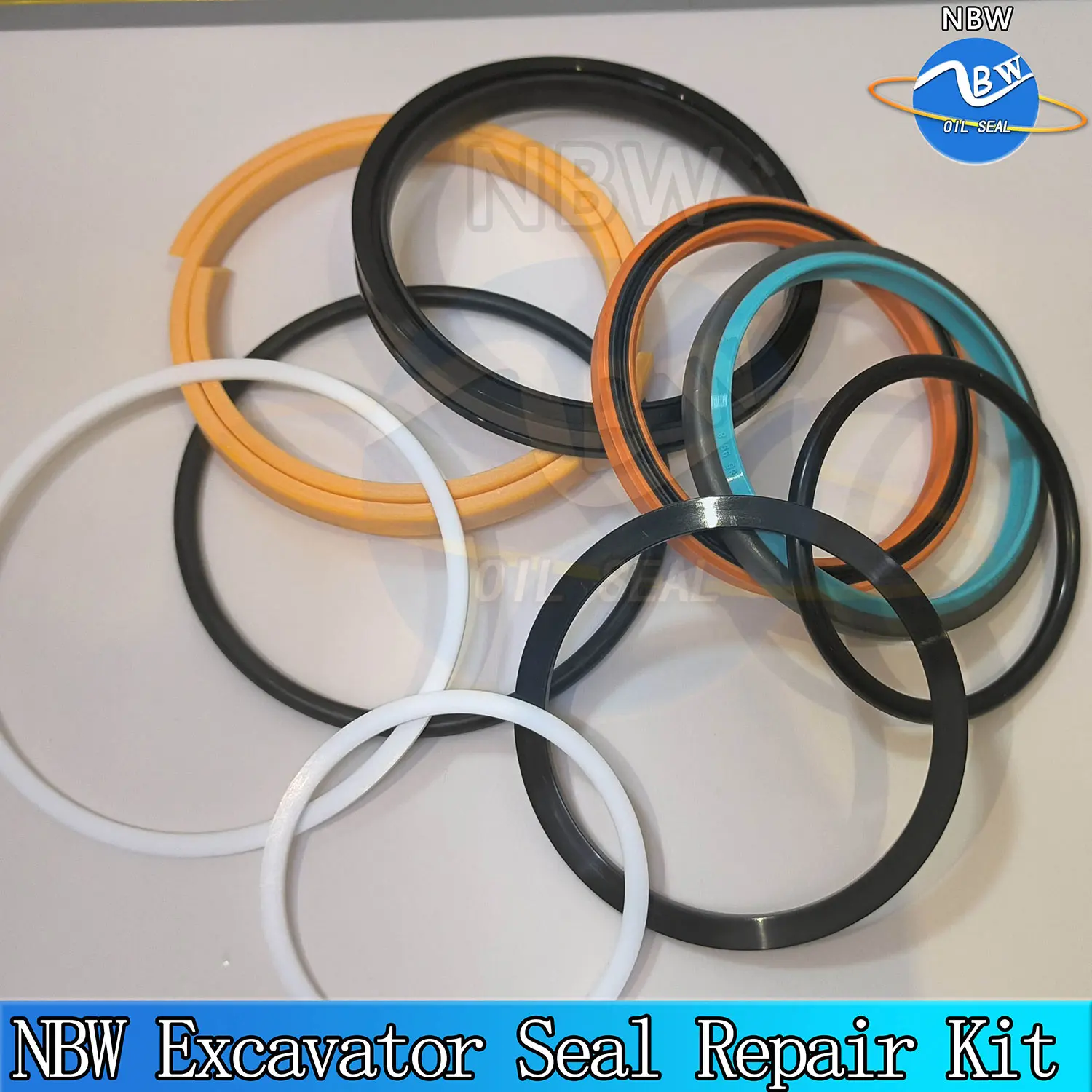 

For KOMATSU PC45MR-R Excavator Oil Seal Kit High Quality Repair PC45MR R Center Joint Gasket Nitrile NBR Nok Washer Skf Service