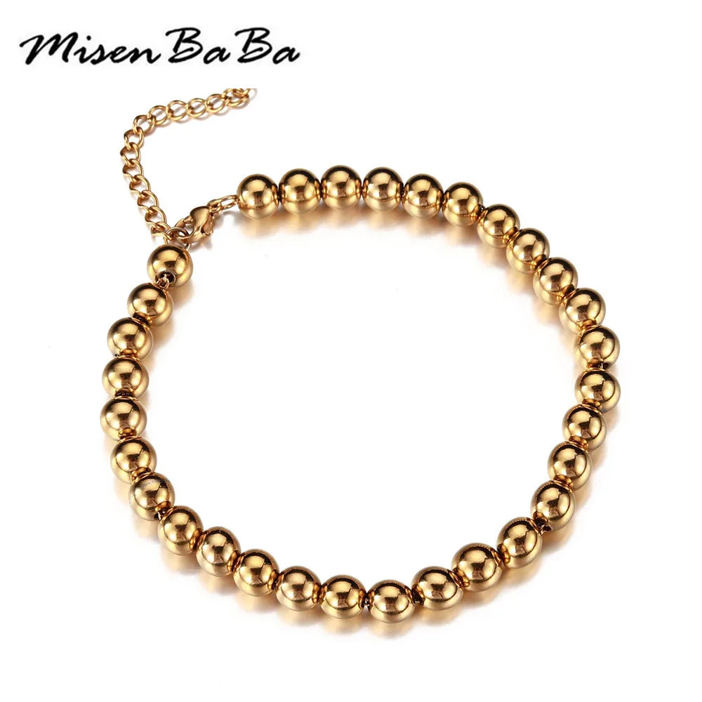 

Многослойный женский браслет на ногу из нержавеющей стали