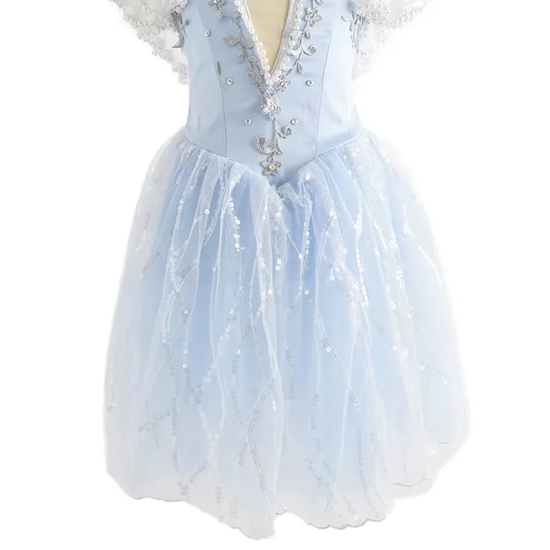 Blingbin детская пачка профессиональный белый лебединое озеро балетный костюм