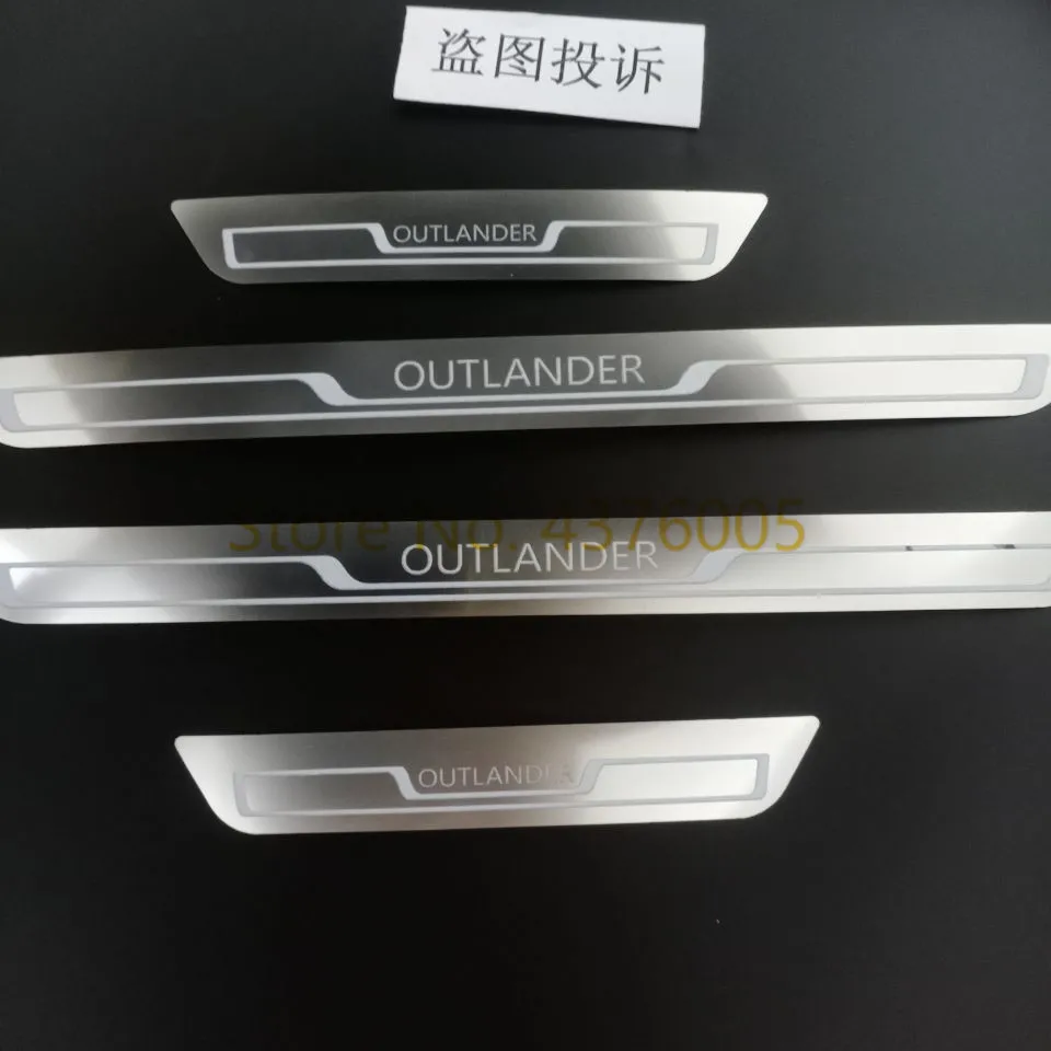 Автомобильные аксессуары для Mitsubishi Outlander 2007-2021 Стайлинг автомобиля накладка из