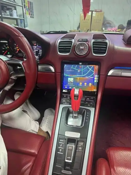 Android 13 для Porsche Cayman BOXSTER/718/911/981/997 Автомобильный плеер Радио экран мультимедийные