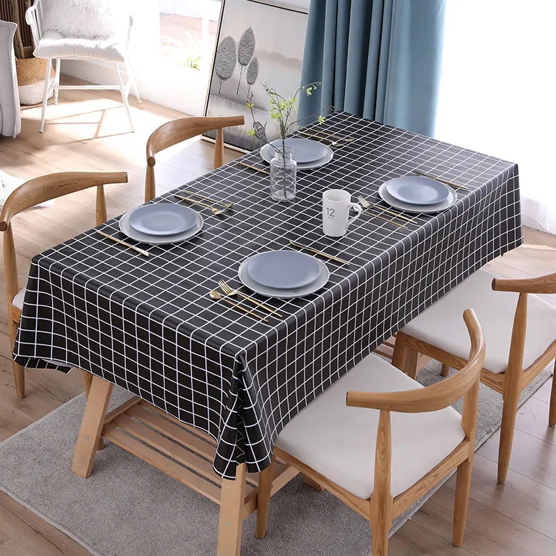 Прямоугольная пластиковая скатерть ПВХ водонепроницаемая противообрастающая