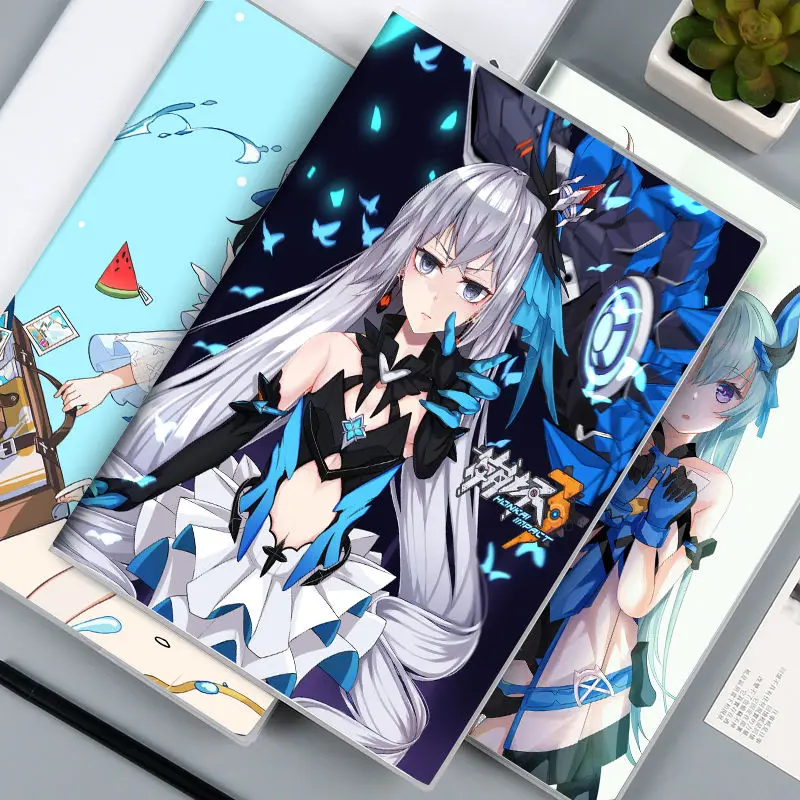 

Блокнот Honkai Impact 3 с японским аниме, тетрадь Yae Sakura s, периферийные принадлежности с принтом, прозрачный школьный альбом для скетчей