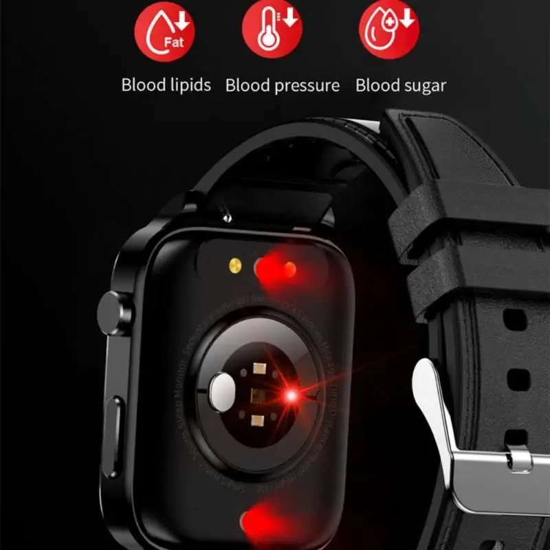 F100 Smartwatch Laser Treatment Smart Bracelet 24h Heart Rate Health Monitoring Full Touch Screen F100 Smart Watch 2023 1.7inch