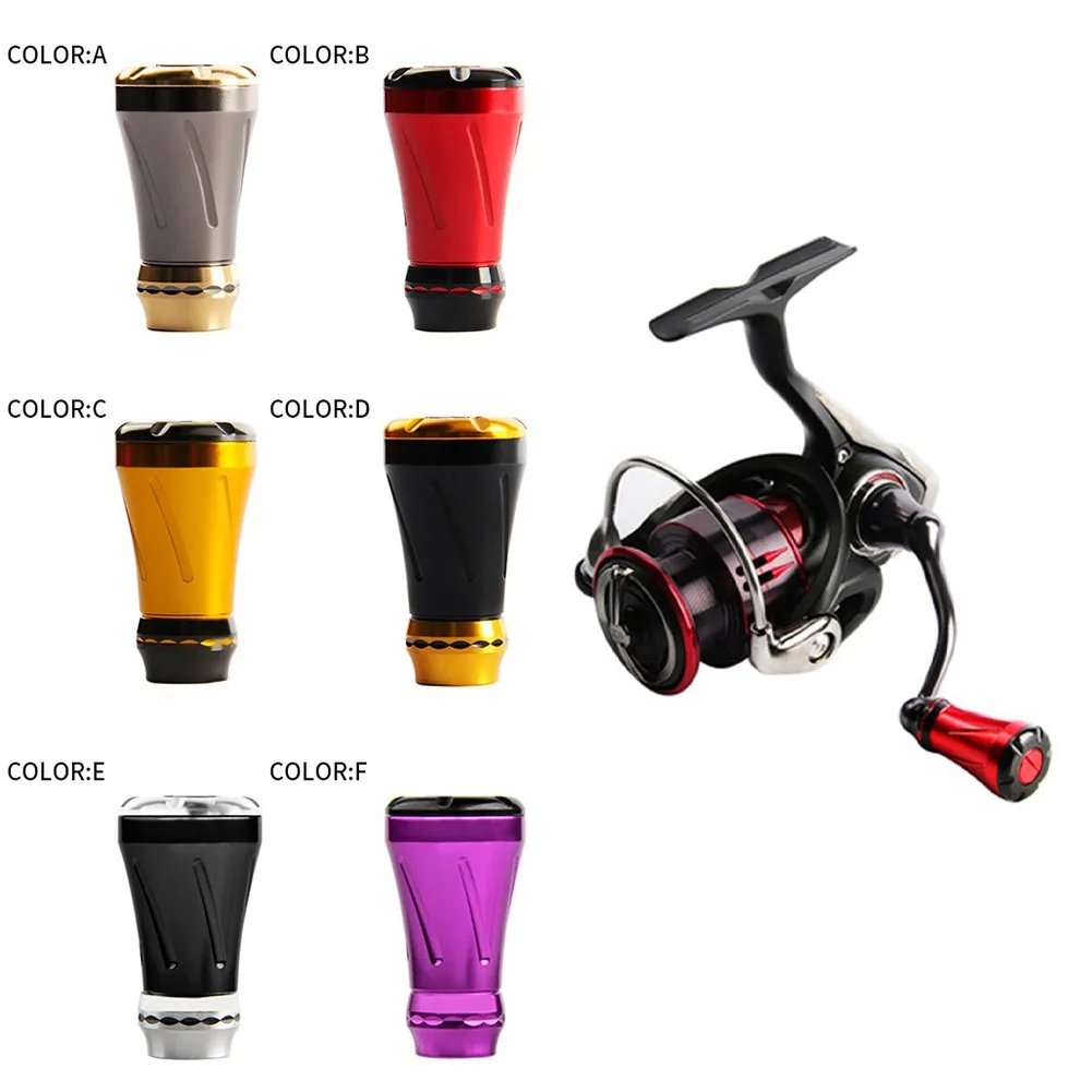 Fishing Reel Handle Knob Ultra Light Fishing Metal 19mm For Spinning Baitcsting Reel Ultra Light Fishing Tools