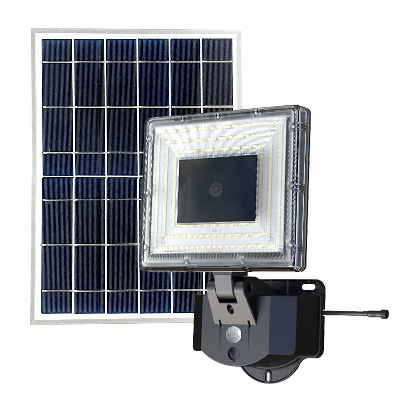 Led Smart Garage Lights With Hd Camera WIFI Sensor Control 20W 30W Solar Security Flood light