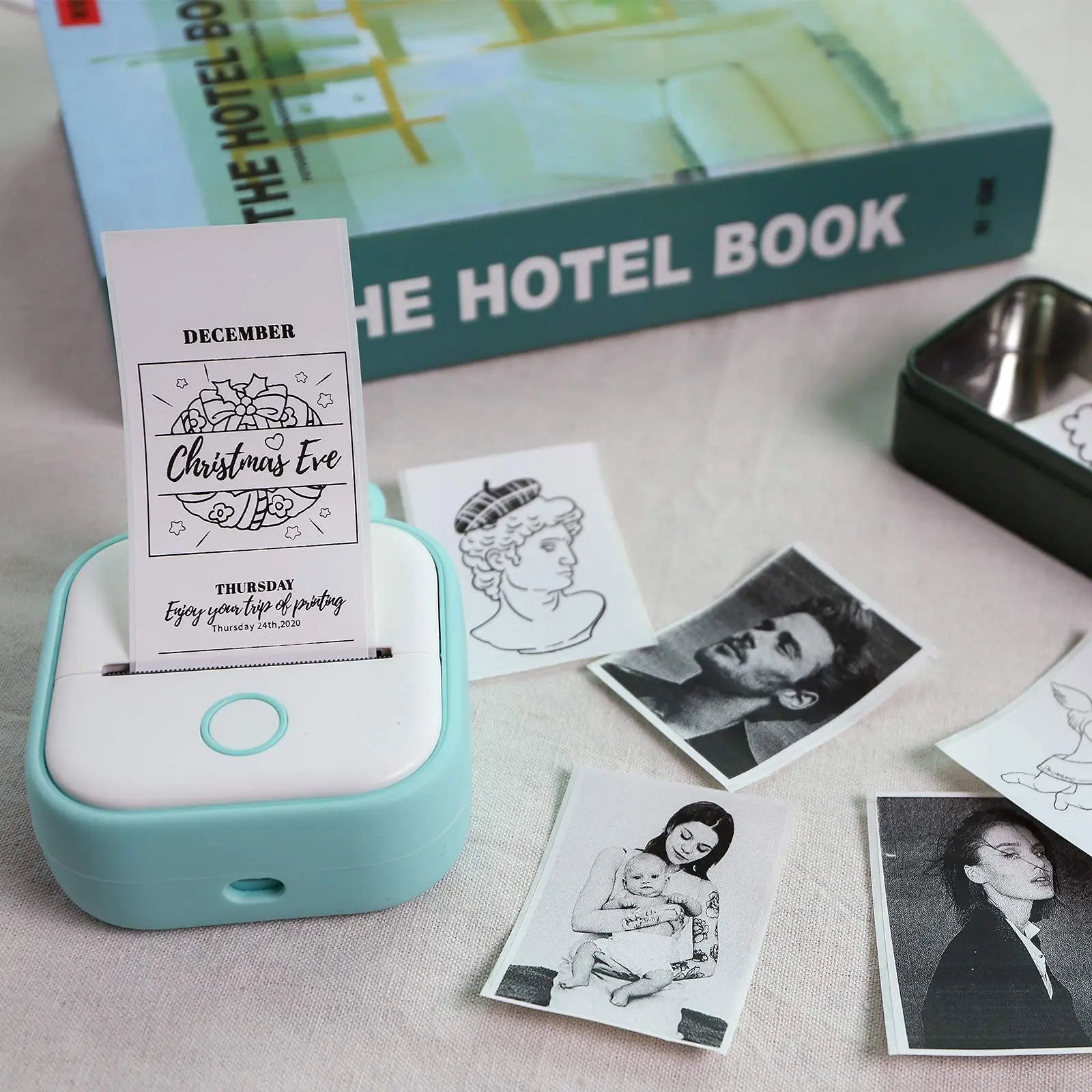 Термоклейкая бумага Phomemo T02 самоклеящаяся для принтера белая мини-этикеток M02X 3