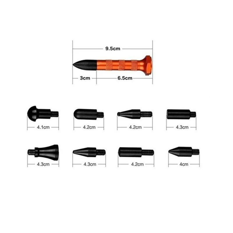 Набор инструментов для ремонта автомобильных вмятин из резины и нейлона