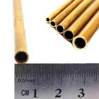 Латунные трубки диаметром 234567891012 мм, длина 300 мм, Длина 0,5 мм, настенная латунная трубка, латунная трубка, инструмент для моделирования, режущий инструмент