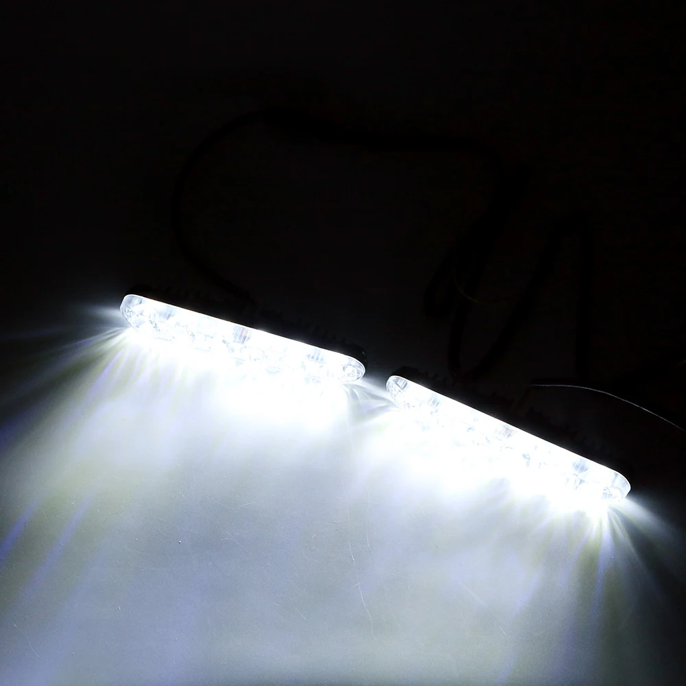 1 Пара Универсальных Водонепроницаемых Дневных Ходовых Огней Drl Светодиодные