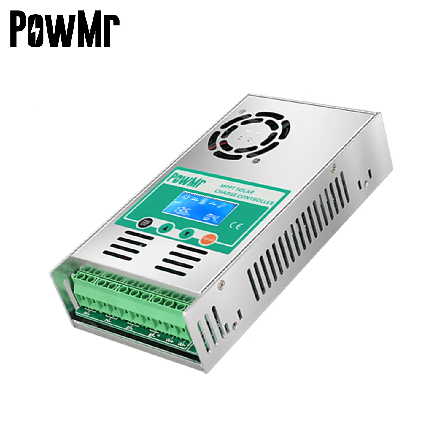 

PowMr MPPT 60A Solar Regulator LCD Display 12V 24V 36V 48V Auto Max 190VDC Input Solar Charge Controller