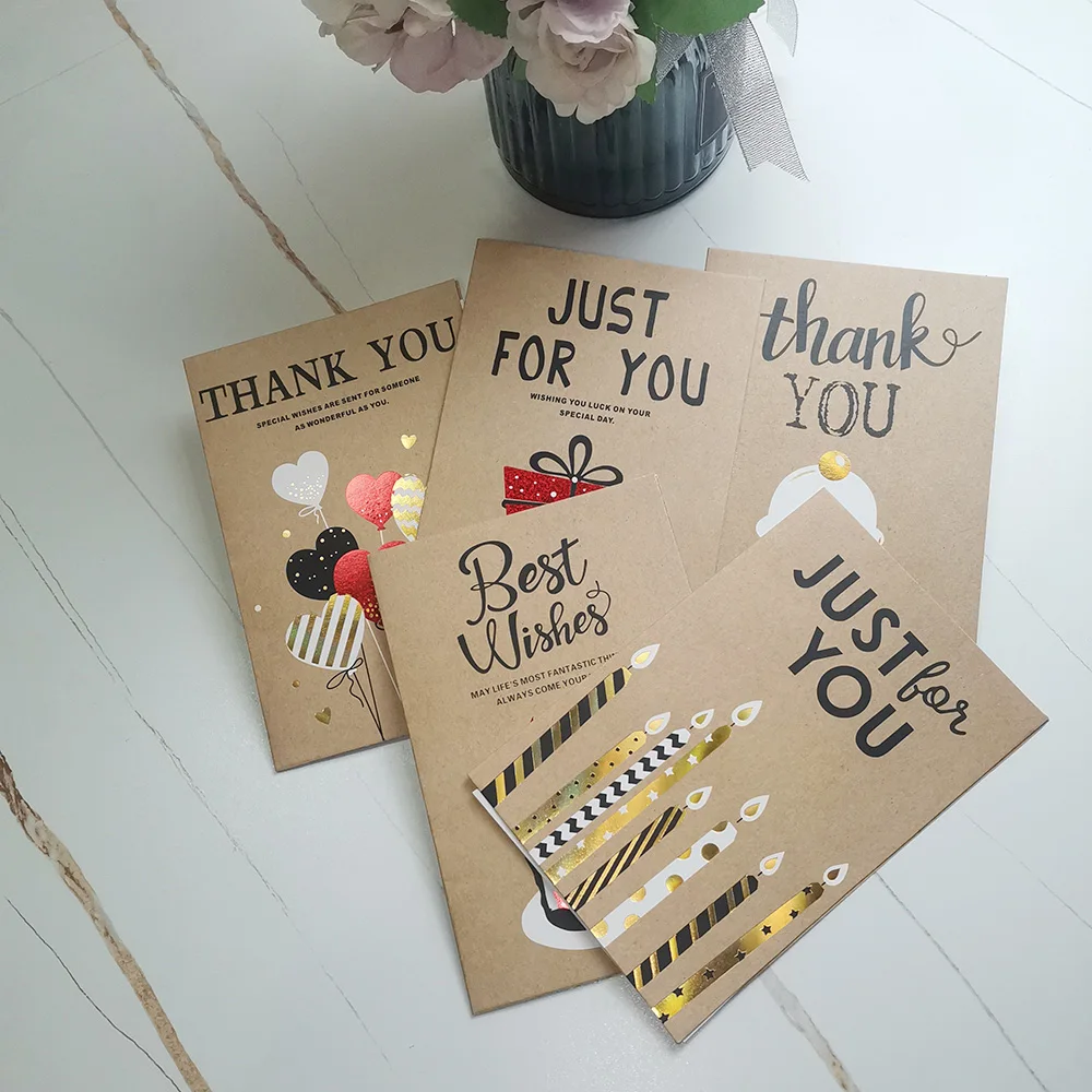 

Happy Birthday Cards With Envelope Thank You Gift For Newborns Boyfriend Wish Kid Paper Personalized Card Stock