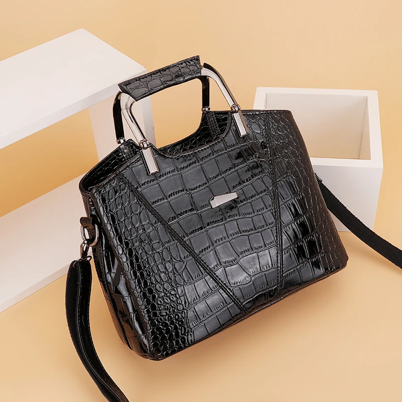 

New Stone pattern High Brand Bags Women PU Handbags Luxury Ladies Hand Bags Purse Fashion Shoulder Bags women's messenger bag