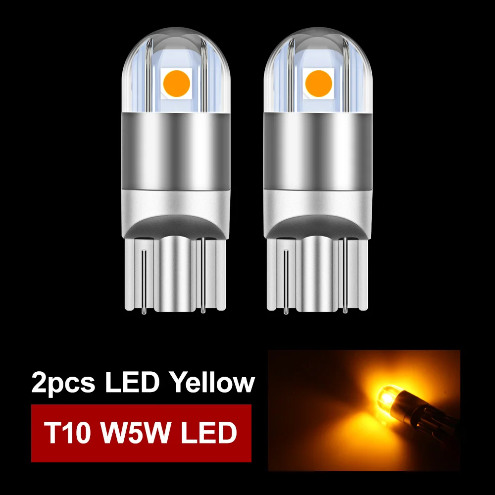 

2 шт. светодиодная лампа Canbus W5W T10 для Volvo XC60 XC90 S60 V70 S80 S40 V40 V50 XC70 V60 Внутреннее освещение автомобиля купольные стояночные огни багажника
