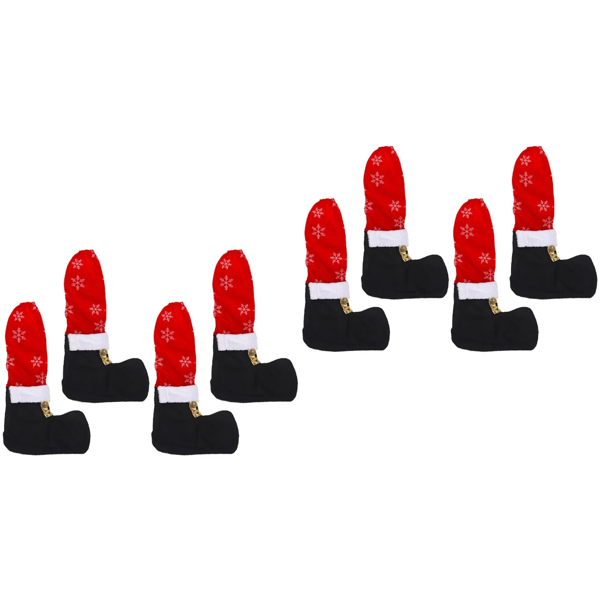

8 Christmas Floor Protection Dining Table Decoration Holiday Floor Protector Christmas Floor Decor Holiday Chair Socks